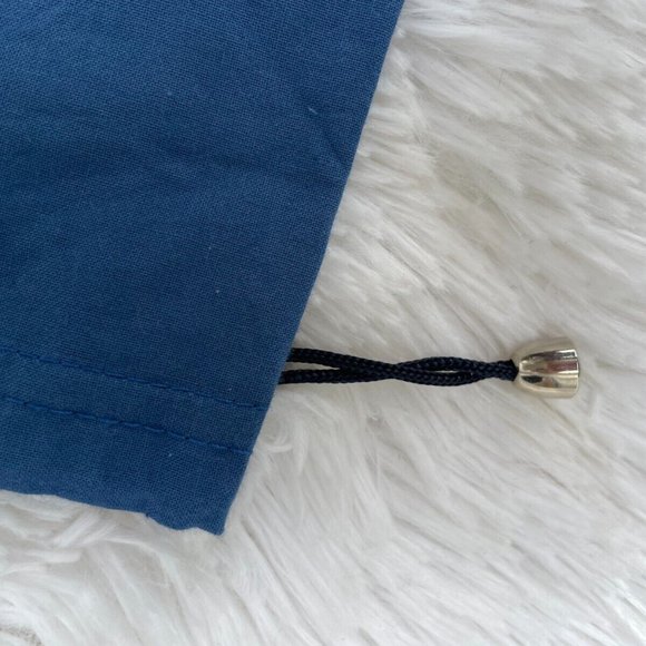 Barker England Creative Collection Dust Bag Blue Cotton Shoe Storage Bag Authent - Picture 7 of 12